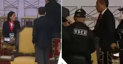 UDEX revisó el sillón de Dina Boluarte
