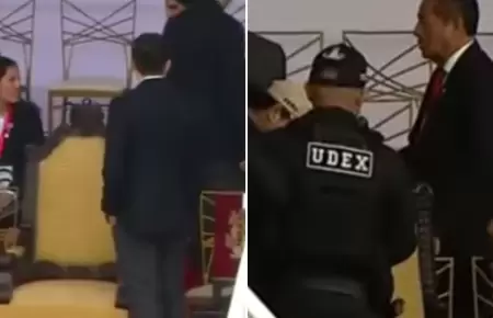 UDEX revis el silln de Dina Boluarte