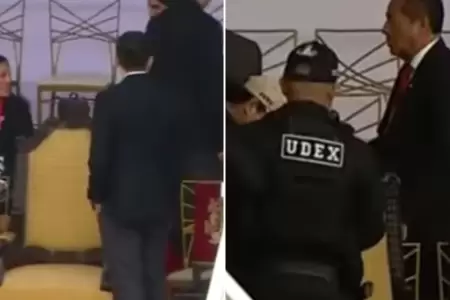 UDEX revis el silln de Dina Boluarte