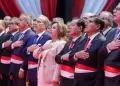 Fiestas Patrias: Presidenta Dina Boluarte particip en ceremonia de accin de gracias por el da de la independencia
