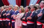 Fiestas Patrias: Presidenta Dina Boluarte particip en ceremonia de accin de gracias por el da de la independencia