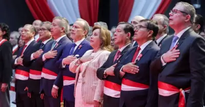 Presidenta Dina Boluarte participó en la XX Ceremonia de Acción de Gracias por e