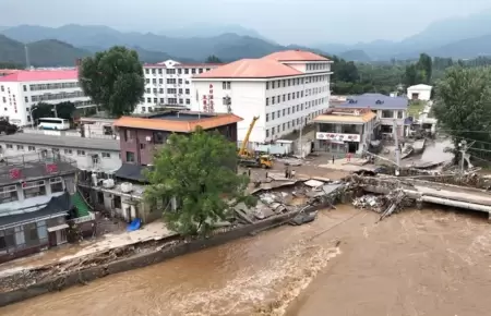 Inundaciones en China dejan 30 fallecidos
