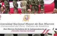 San Marcos regres a la Gran Parada Militar despus de seis aos de ausencia