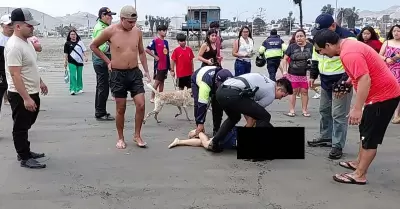 Una mujer y una nia perdieron la vida ahogadas en playa de Santa Rosa.