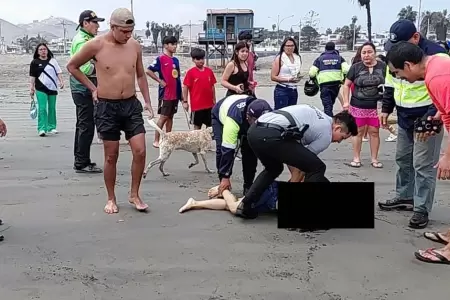 Una mujer y una nia perdieron la vida ahogadas en playa de Santa Rosa.