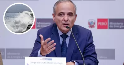 Jorge Luis Montero sobre alerta de tsunami en el Perú