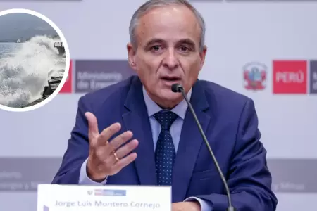 Jorge Luis Montero sobre alerta de tsunami en el Per