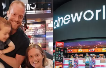 Mujer da a luz en cine