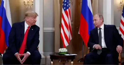 Donald Trump y Vladímir Putin.