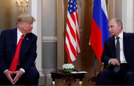 Donald Trump y Vladmir Putin.