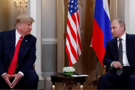 Donald Trump y Vladmir Putin.