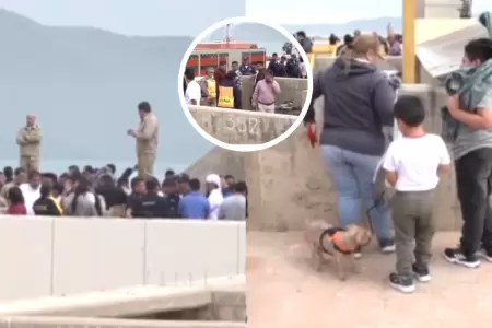 Ciudadanos permanecen en refugio de Escuela Naval en La Punta