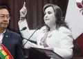 Presidente Luis Arce rechaz expresiones de Dina Boluarte sobre Bolivia: "Inadmisible declaracin"