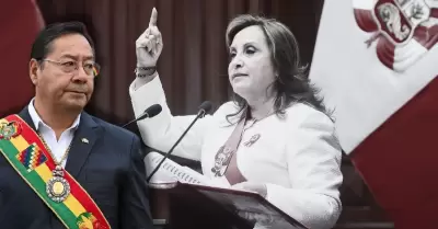Luis Arce, presidente de Bolivia, rechaza calificativo de Dina Boluarte contra s