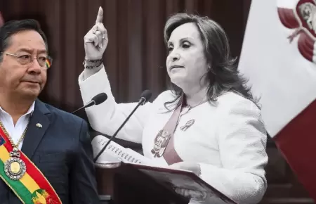 Luis Arce, presidente de Bolivia, rechaza calificativo de Dina Boluarte contra s