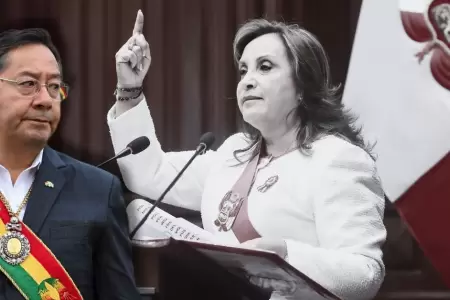 Luis Arce, presidente de Bolivia, rechaza calificativo de Dina Boluarte contra s