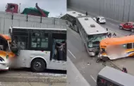 Fiscala inici diligencias preliminares para determinar causas de fatal choque entre cster y Metropolitano