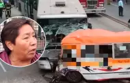 "Era su ltimo da de trabajo": Conductor del bus del Metropolitano que result herido tras accidente se iba a jubilar