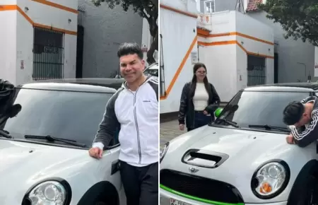 'Tomate' Barraza regala carrazo a su hija