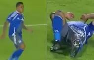 Christian Cueva se lesion y Emelec no tena cambios: Jugador tuvo que seguir en cancha