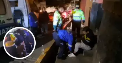 Hombre finge ser atropellado para pedir dinero a conductora