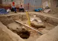 Increble hallazgo! Encuentran entierro prehispnico de la cultura Chancay durante obras de gas en Puente Piedra