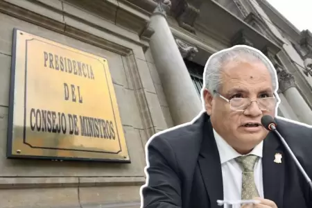 PCM respalda a Csar Sandoval ante crticas del alcalde de Lima