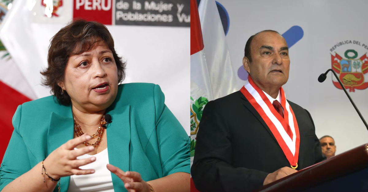 Ministra de la Mujer pide a Defensoría del Pueblo explicar elección de Gino Ríos como presidente de JNJ