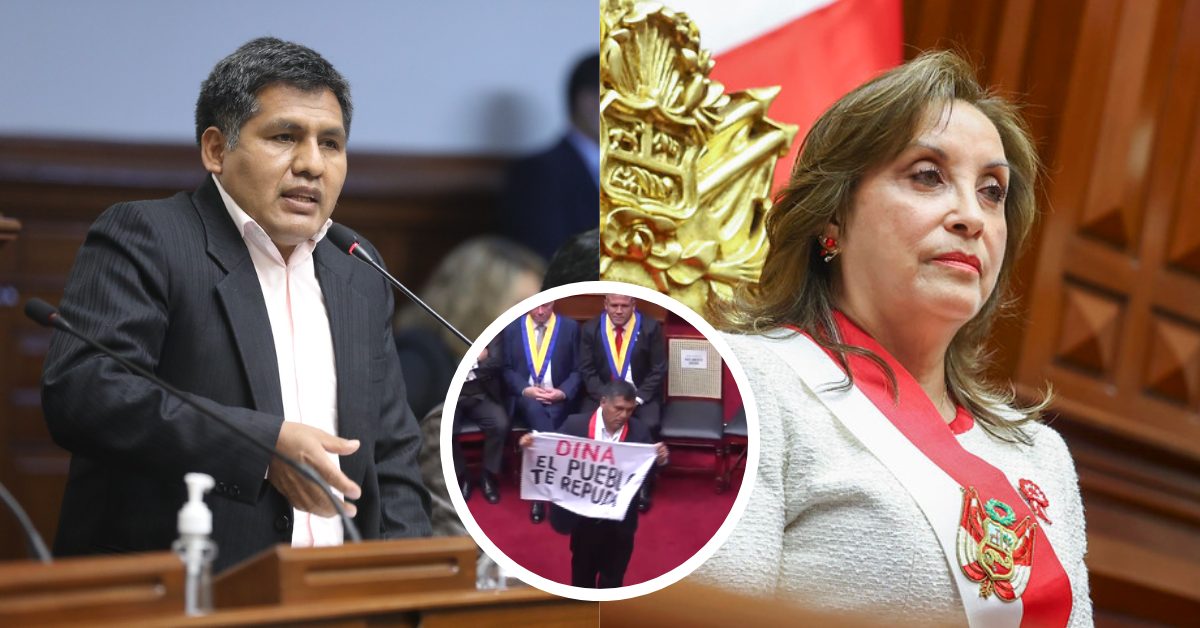 Jaime Quito tras protestar durante mensaje presidencial: "No me arrepiento, no es ninguna falta ética"