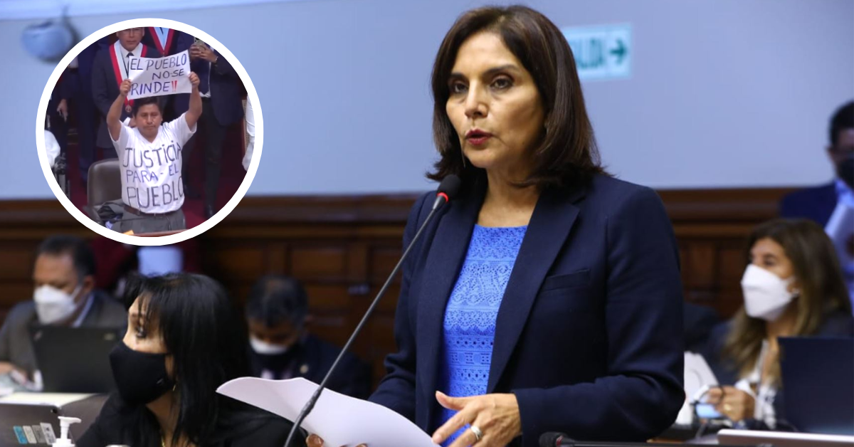 Patricia Juárez pide sancionar a congresistas que protestaron en mensaje presidencial de Dina Boluarte