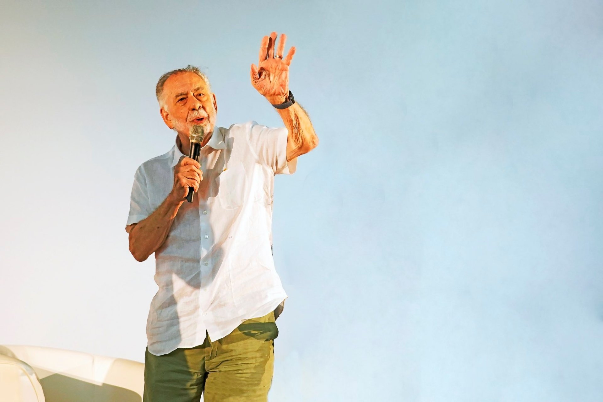 Francis Ford Coppola en el Festival Magna Graecia.