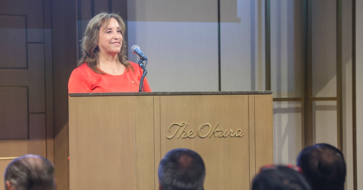 Dina Boluarte en Japón: Presidenta se reunió con más de 60 empresarios peruanos y japoneses