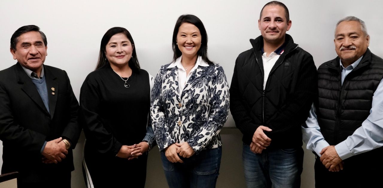 Keiko Fujimori presenta candidatos de Fuerza Popular para presidir comisiones ordinarias del Congreso