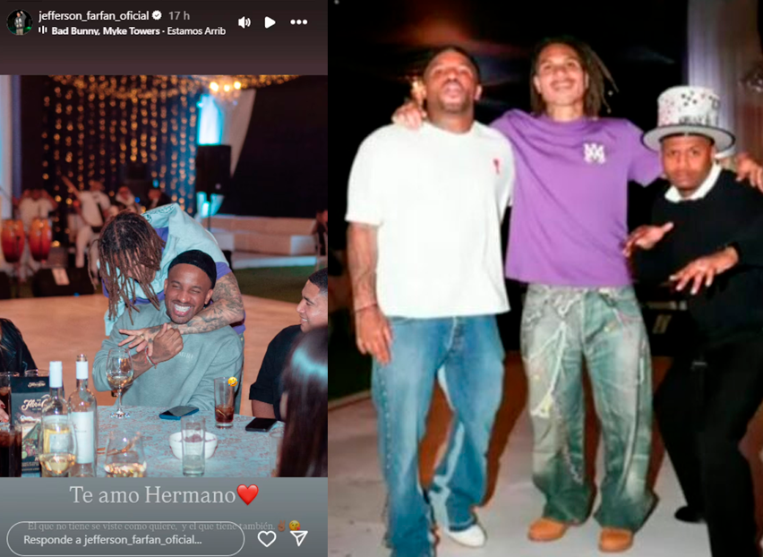 Jefferson Farfn defiende a Paolo Guerrero por su look en fiesta de cumpleaos de Ana Paula Consorte.