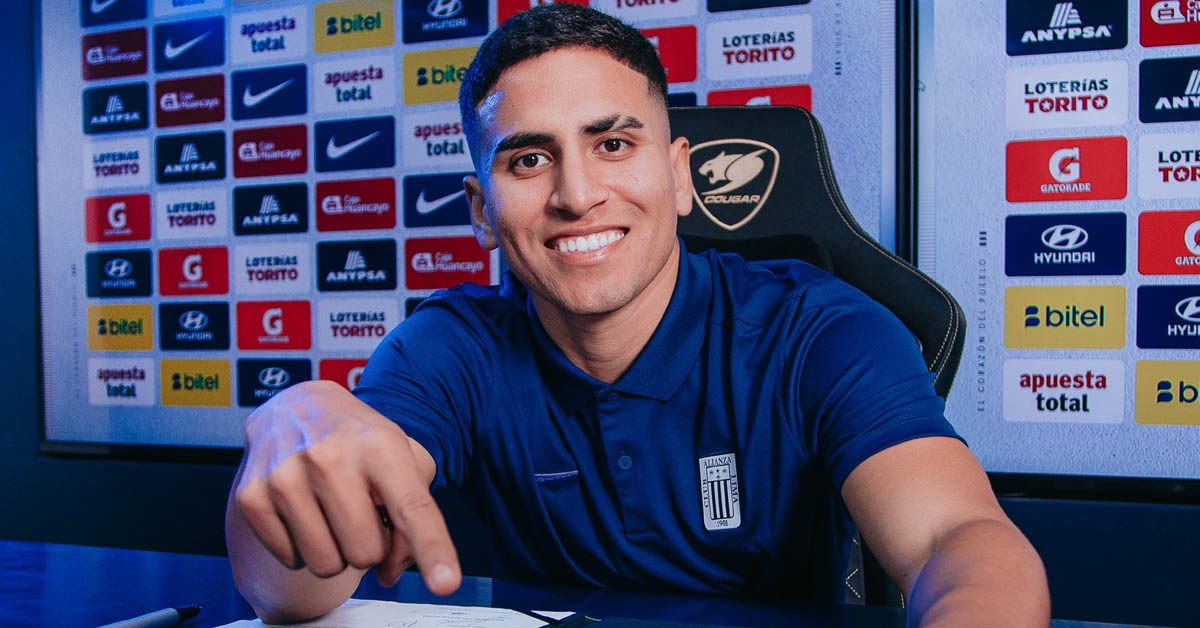 Gianfranco Ch�vez se convirti� en nuevo jugador de Alianza Lima.