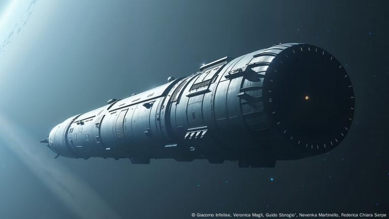 Asi es la nave del proyecto Chrysalis