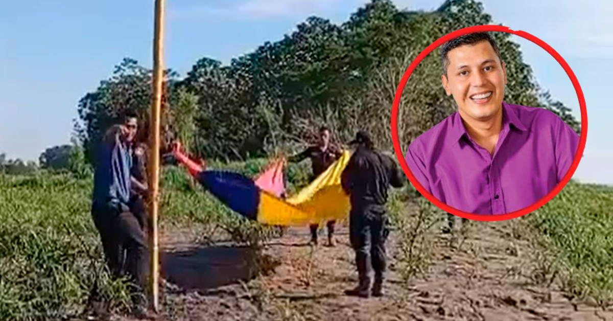 Alcalde de Leticia sobre colocación de bandera de Colombia en Santa Rosa: "No fue con autorización del gobierno"
