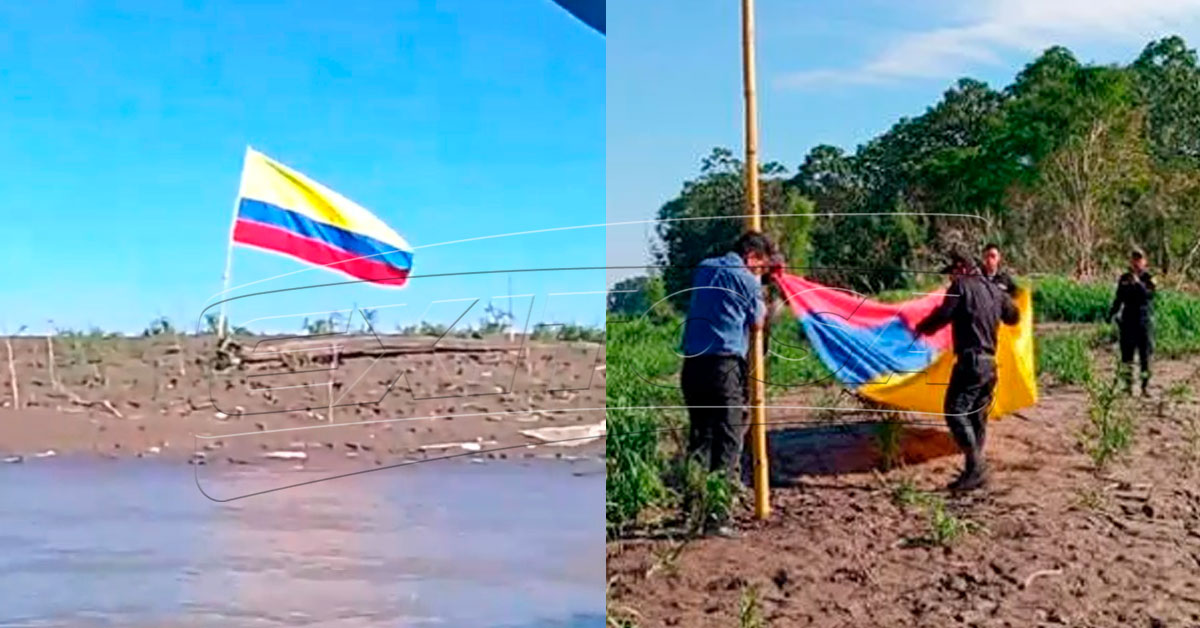 Cancillería rechaza colocación de bandera de Colombia en Santa Rosa: "No contribuye a la histórica convivencia armónica y pacífica"