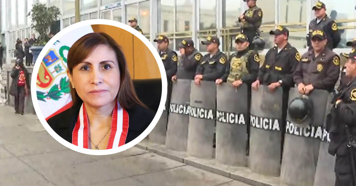 Patricia Benavides: Se reporta gran contingente de la PNP ante inminente restitución como fiscal suprema