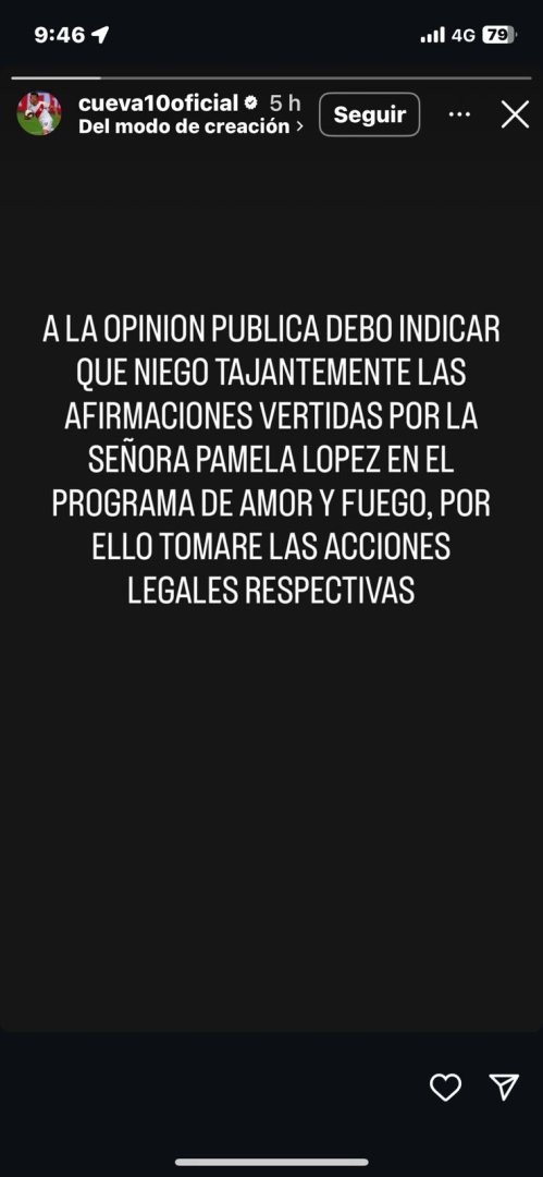 Christian Cueva niega acusaciones.