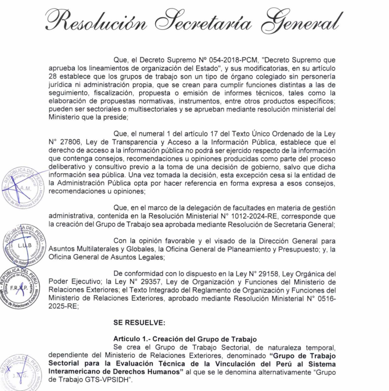 Resolucin