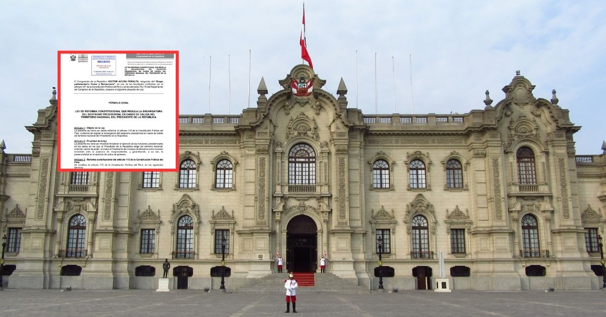 Congreso: Proponen que el premier se encargue del Despacho Presidencial cuando el presidente viaje al exterior