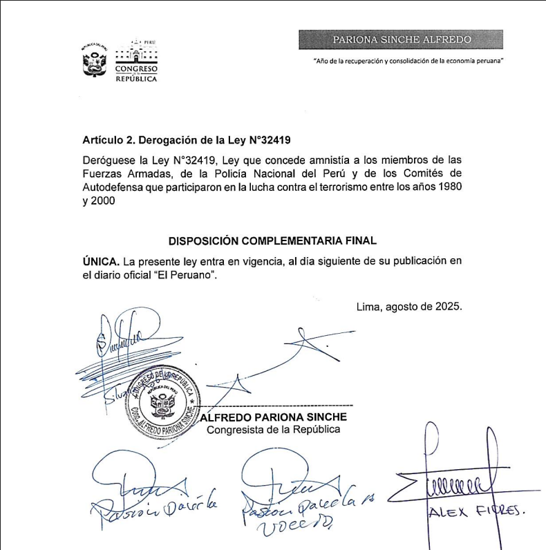 Proyecto de ley