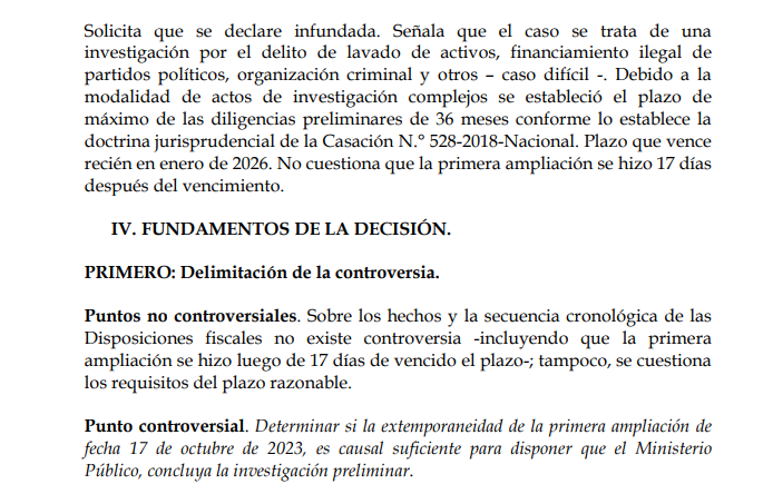 Argumentos de la Fiscala