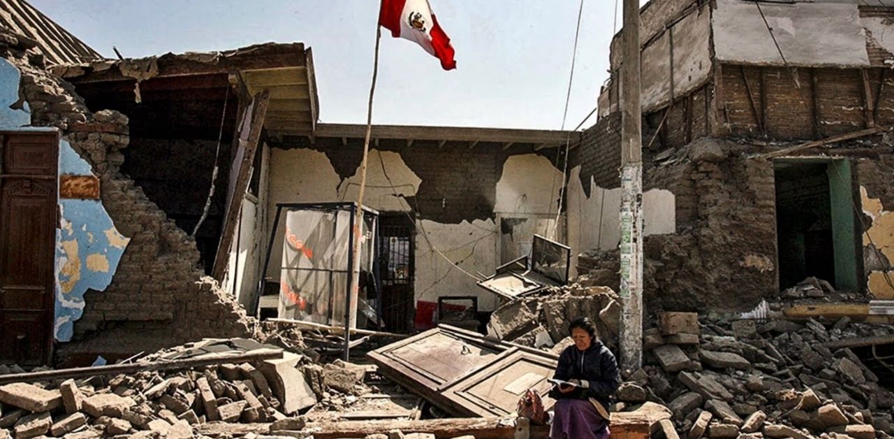 El Per recuerda los 18 aos del terremoto en Ica, Pisco y Chincha.