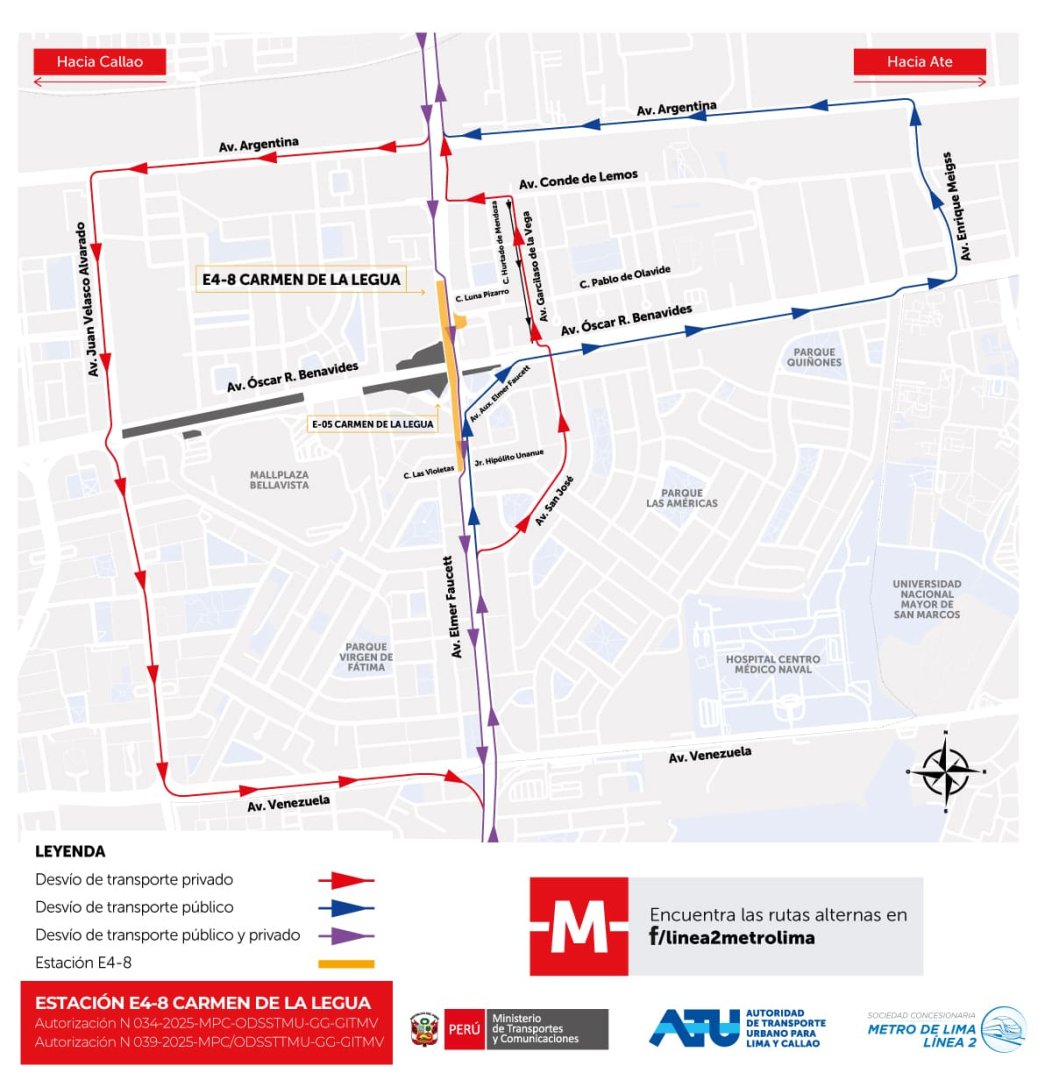 Plan de desvo vehicular