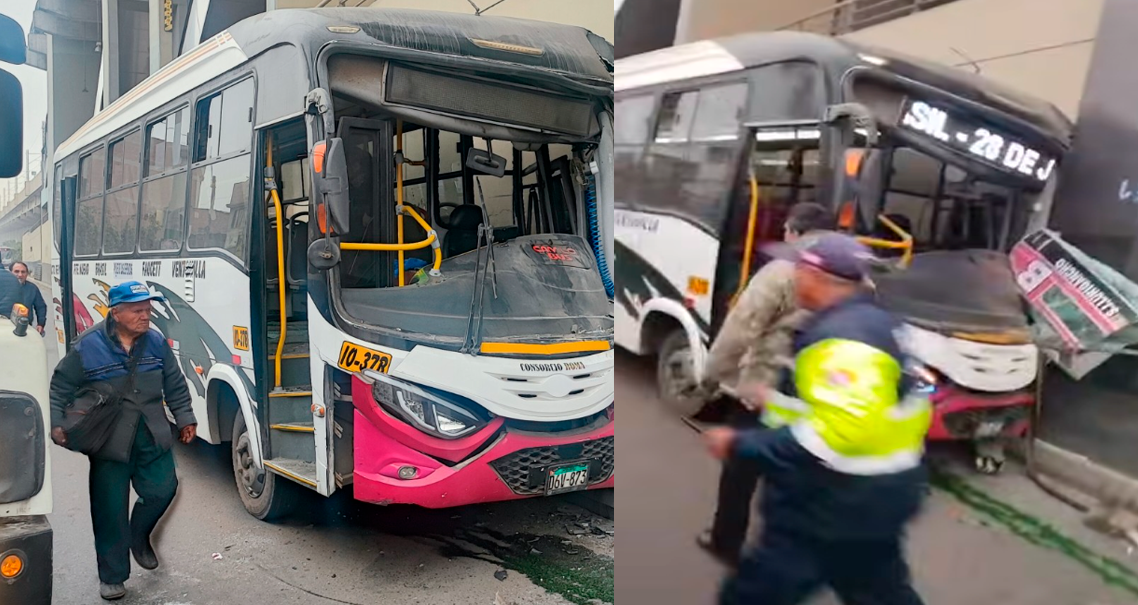 Polica investiga las causas del accidente vehicular en la avenida Wiesse, en SJL.