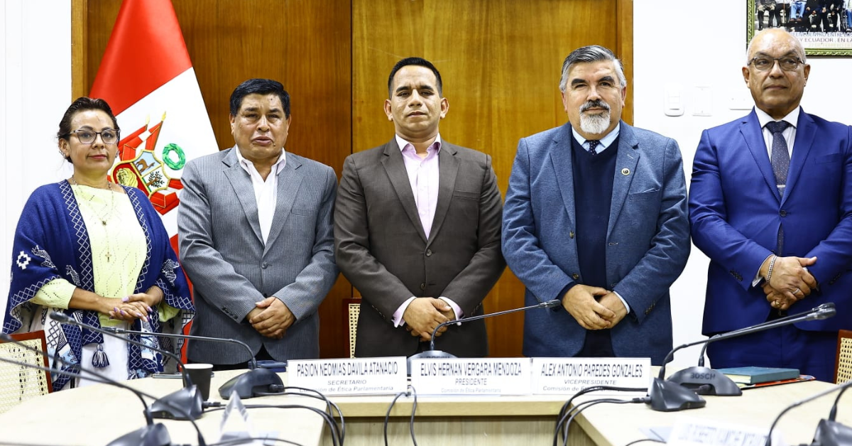 Elvis Vergara presidirá Comisión de Ética: Acción Popular rechaza designación por cuestionamientos legales