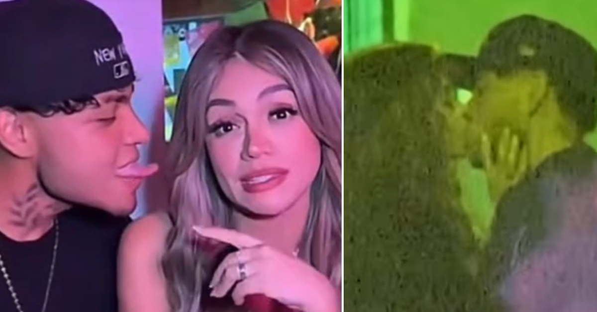 Mayra Goñi y Neutro protagonizan beso en plena vía pública y reavivan rumores de romance